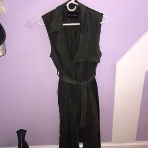 Who what wear faux suede sleeveless vest